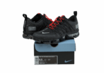 נעלי נייק-NIKE AIR VAPROMAX 2019 - FULL-BLACK - RED RIBBON