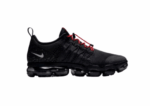 נעלי נייק-NIKE AIR VAPROMAX 2019 - FULL-BLACK - RED RIBBON