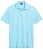 ראלף לורן-RALPH LAUREN POLO TSHIRT MEN'S SHORT DESGIN - Blizzard Blue