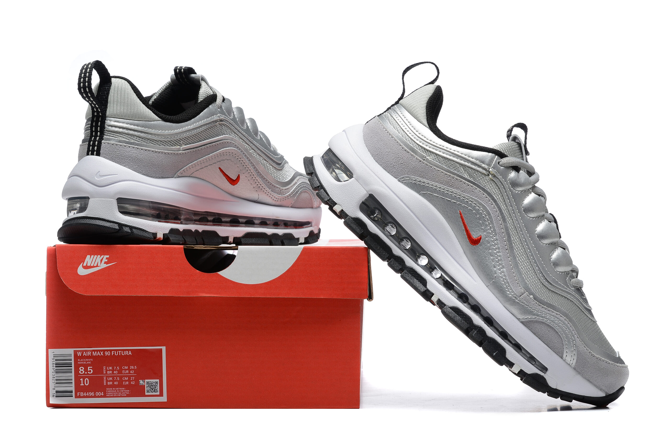 נעלי נייק- NIKE AIR MAX 97 Futura Silver - Image 5