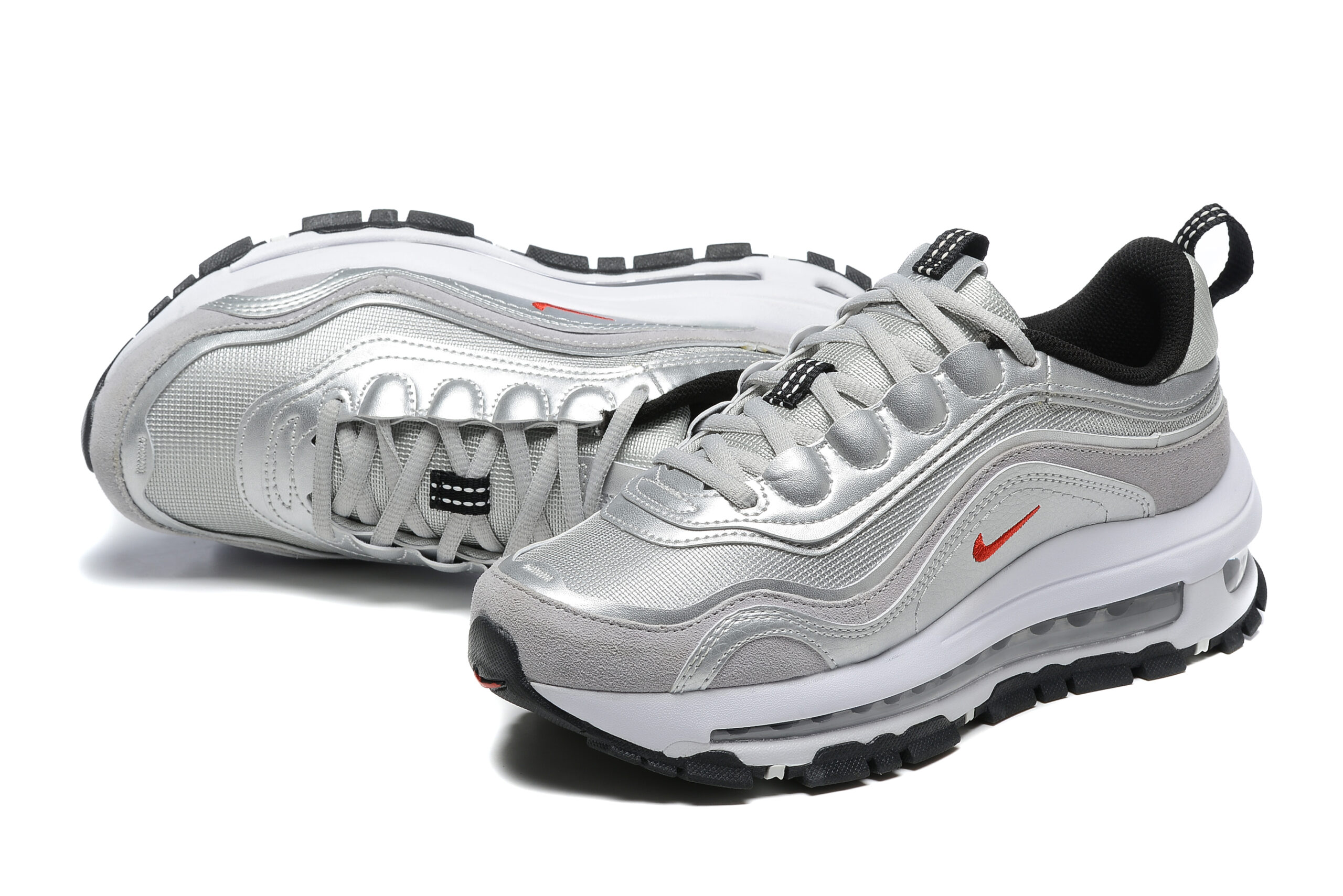 נעלי נייק- NIKE AIR MAX 97 Futura Silver - Image 4