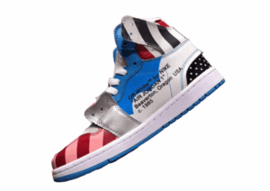Nike-air-force-1-high-WHITE-BLACK-BLUE-LOGO-3