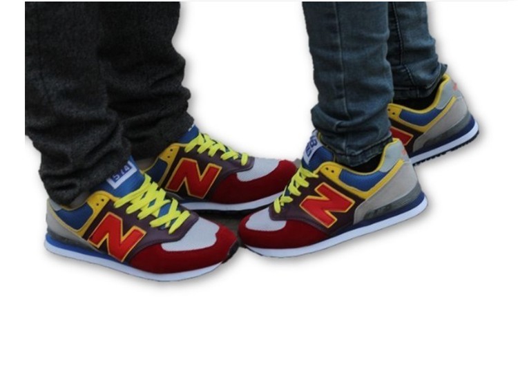 נעלי-נייקNike-Air-Force-1-BLUE-RED-LIGHT-GREEN-1